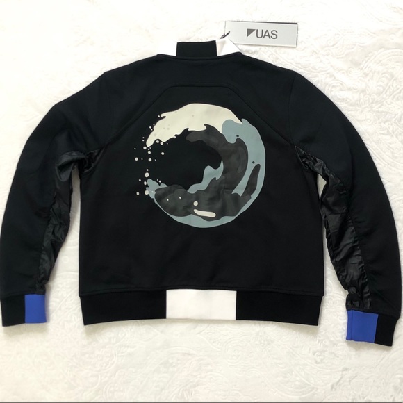 Under Armour Track Bomber Jacket - Picture 5 of 8